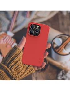 Nillkin Super Frosted Shield Pro iPhone 14 Pro 6.1 2022 Röd