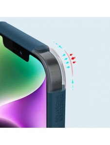Nillkin Super Frosted Shield Pro Magnetic Case iPhone 14 Plus 6.7 2022 Blå