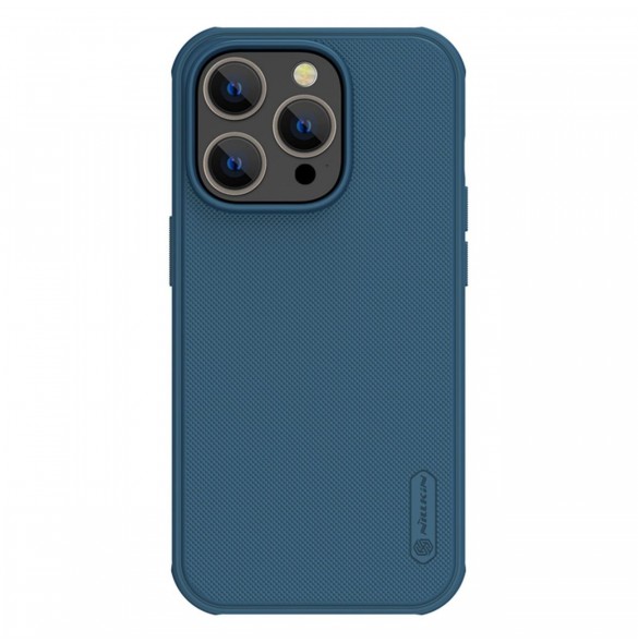 Nillkin Super Frosted Shield Pro magnetfodral iPhone 14 Pro 6.1 2022 Blå