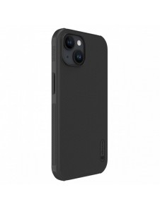 Nillkin Super Frosted Shield Pro förstärkt skal till iPhone 15 - svart