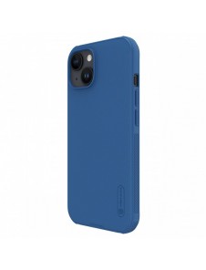 Nillkin Super Frosted Shield Pro förstärkt skal till iPhone 15 - blå