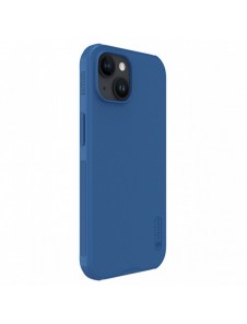 Nillkin Super Frosted Shield Pro förstärkt skal till iPhone 15 - blå
