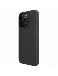 Nillkin Super Frosted Shield Pro förstärkt skal till iPhone 15 Pro - svart