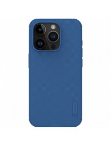 Nillkin Super Frosted Shield Pro förstärkt skal till iPhone 15 Pro - blå