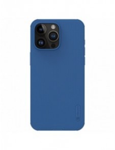 Nillkin Super Frosted Shield Pro förstärkt skal till iPhone 15 Pro Max - blå