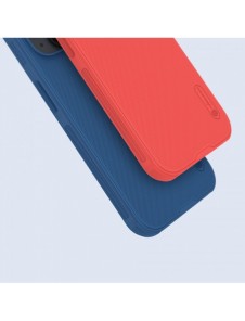 Nillkin Super Frosted Shield Pro förstärkt skal till iPhone 15 Pro Max - blå