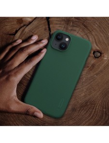 Nillkin Super Frosted Shield Pro förstärkt skal till iPhone 15 Pro Max - blå