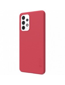 Nillkin Super Frosted Shield förstärkt fodral + ställ Samsung Galaxy A33 5G röd