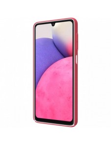 Nillkin Super Frosted Shield förstärkt fodral + ställ Samsung Galaxy A33 5G röd