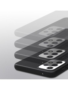 Nillkin Super Frosted Shield förstärkt fodral + ställ Samsung Galaxy A33 5G röd