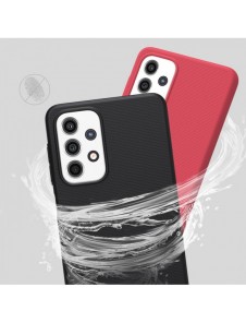 Nillkin Super Frosted Shield förstärkt fodral + ställ Samsung Galaxy A33 5G röd