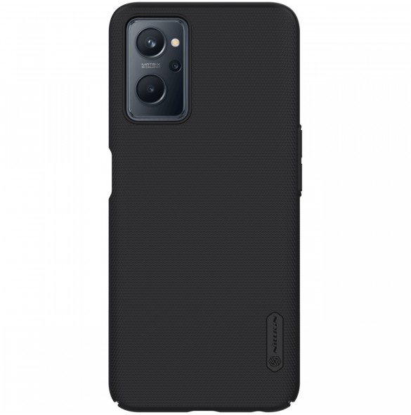 Nillkin Super Frosted Shield Förstärkt Pouch Cover + Stand Realme 9i svart