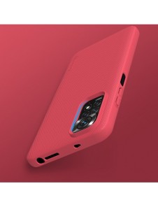 Nillkin Super Frosted Shield härdat fodral + ställ för Xiaomi Redmi Note 11S / Note 11 röd