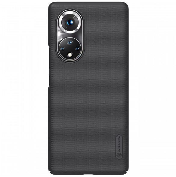 Nillkin Super Frosted Shield härdat fodral + ställ Honor 50 Pro svart