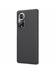 Nillkin Super Frosted Shield härdat fodral + ställ Honor 50 Pro svart