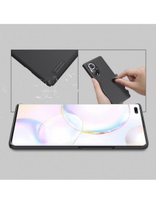 Nillkin Super Frosted Shield härdat fodral + ställ Honor 50 Pro svart