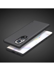 Nillkin Super Frosted Shield härdat fodral + ställ Honor 50 Pro svart