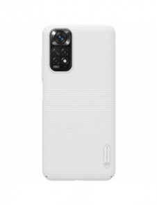 Nillkin Super Frosted Shield härdat skydd + ställ för Xiaomi Redmi Note 11S / Note 11 vit