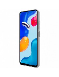 Nillkin Super Frosted Shield härdat skydd + ställ för Xiaomi Redmi Note 11S / Note 11 vit
