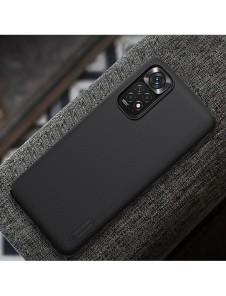 Nillkin Super Frosted Shield härdat skydd + ställ för Xiaomi Redmi Note 11S / Note 11 vit