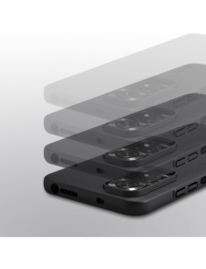 Nillkin Super Frosted Shield härdat skydd + ställ för Xiaomi Redmi Note 11S / Note 11 vit