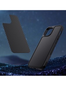 Nillkin Synthetic Fiber Carbon fodral till iPhone 13 mini svart