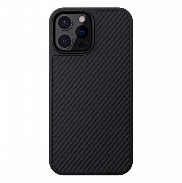 Nillkin Synthetic Fiber Carbon fodral till iPhone 13 Pro svart