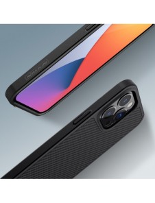 Nillkin Synthetic Fiber Carbon fodral till iPhone 13 Pro svart