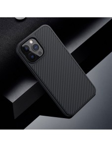 Nillkin Synthetic Fiber Carbon fodral till iPhone 13 Pro svart
