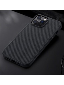 Nillkin Synthetic Fiber Carbon fodral till iPhone 13 Pro svart