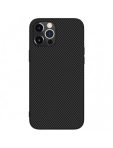 Nillkin Synthetic Fiber Case pansarskal till iPhone 12 Pro Max svart