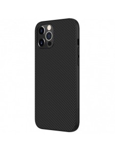 Nillkin Synthetic Fiber Case pansarskal till iPhone 12 Pro Max svart