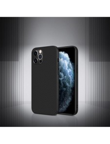 Nillkin Synthetic Fiber Case pansarskal till iPhone 12 Pro Max svart