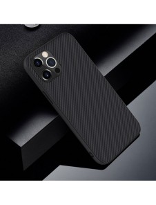 Nillkin Synthetic Fiber Case pansarskal till iPhone 12 Pro Max svart