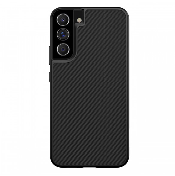 Nillkin syntetfiberfodral pansarskal till Samsung Galaxy S22 + (S22 Plus) svart