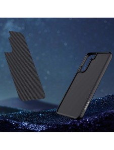 Nillkin syntetfiberfodral pansarskal till Samsung Galaxy S22 + (S22 Plus) svart