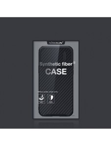 Nillkin Synthetic Fiber S Fodral iPhone 14 Pro med kameraskal svart