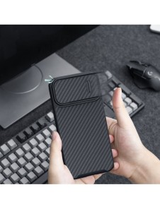 Nillkin Synthetic Fiber S iPhone 14 Pro Max 6.7 2022 Svart