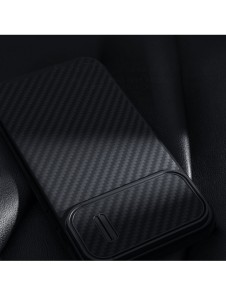Nillkin Synthetic Fiber S iPhone 14 Pro Max 6.7 2022 Svart