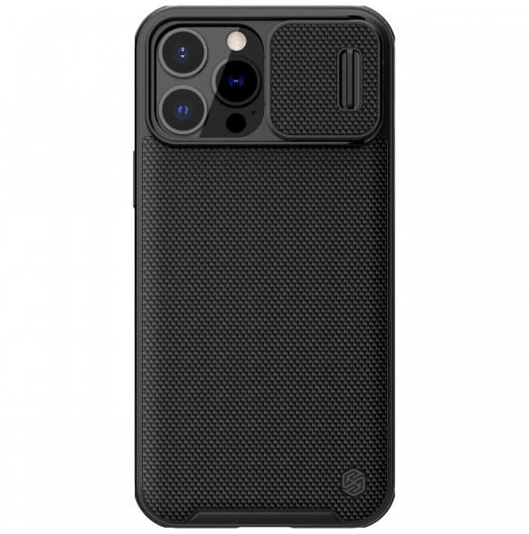 Nillkin Texture Pro Magnetic Case Fodral för iPhone 13 Pro Max Kameraskyddsskal Svart (MagSafe-kompatibel)