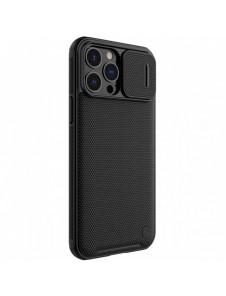 Nillkin Texture Pro Magnetic Case Fodral för iPhone 13 Pro Max Kameraskyddsskal Svart (MagSafe-kompatibel)