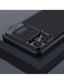Nillkin Texture Pro Magnetic Case Fodral för iPhone 13 Pro Max Kameraskyddsskal Svart (MagSafe-kompatibel)