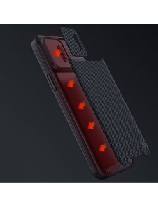 Nillkin Texture Pro Magnetic Case Fodral för iPhone 13 Pro Max Kameraskyddsskal Svart (MagSafe-kompatibel)