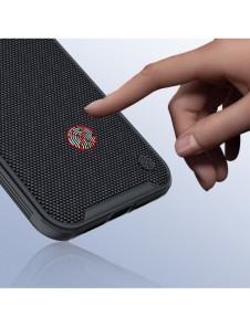 Nillkin Texture Pro Magnetic Case Fodral för iPhone 13 Pro Max Kameraskyddsskal Svart (MagSafe-kompatibel)