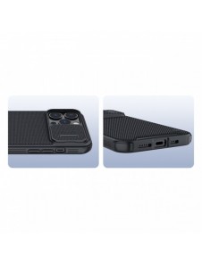 Nillkin Texture Pro Magnetic Case Fodral för iPhone 13 Pro Max Kameraskyddsskal Svart (MagSafe-kompatibel)