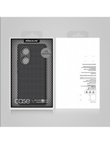 Nillkin Textured Case ett slitstarkt förstärkt fodral med en gelram och nylon på baksidan Honor 50 Pro svart