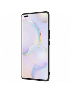 Nillkin Textured Case ett slitstarkt förstärkt fodral med en gelram och nylon på baksidan Honor 50 Pro svart