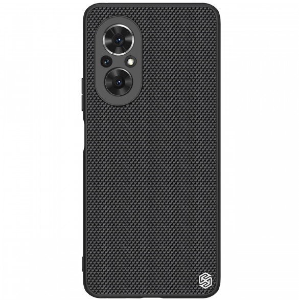 Nillkin Textured Case ett slitstarkt förstärkt fodral med en gelram och nylon på baksidan Honor 50 SE svart
