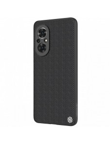 Nillkin Textured Case ett slitstarkt förstärkt fodral med en gelram och nylon på baksidan Honor 50 SE svart