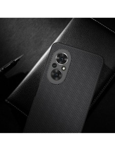 Nillkin Textured Case ett slitstarkt förstärkt fodral med en gelram och nylon på baksidan Honor 50 SE svart
